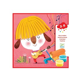 Djeco Χειροτεχνία Με Πλαστοζυμαράκι Χτενίσματα Μαλλιών 