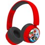 otl technologies Mk0983 Mario Kart Wireless Kids Headphones - Red 