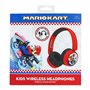 otl technologies Mk0983 Mario Kart Wireless Kids Headphones - Red 