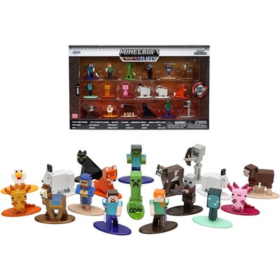 Jada Toys Minecraft Multi Pack Nano Figures, Wave 8 