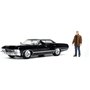 Jada Toys Supernatural Dean Winchester, 1967 Chevy Impala Sport Sedan 