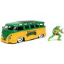 Jada Toys Turtles Leonardo 1962 VolksWagen Bus 1 24 