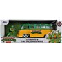 Jada Toys Turtles Leonardo 1962 VolksWagen Bus 1 24 