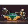 Jada Toys Turtles Leonardo 1962 VolksWagen Bus 1 24 