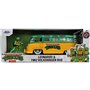 Jada Toys Turtles Leonardo 1962 VolksWagen Bus 1 24 