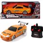 Jada Toys Fast and furious Coche Rc 1995 Brians Toyota Supra-Naranja 1:16 