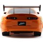 Jada Toys Fast and furious Coche Rc 1995 Brians Toyota Supra-Naranja 1:16 