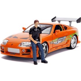 Jada Toys Fast And Furious 1995 Toyota Supra 1:18 Scale Car With Opening Doors  Jada Toys Fast And Furious 1995 Toyota Supra 1:18 Scale Car With Opening Doors