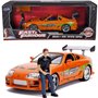 Jada Toys Fast And Furious 1995 Toyota Supra 1:18 Scale Car With Opening Doors 