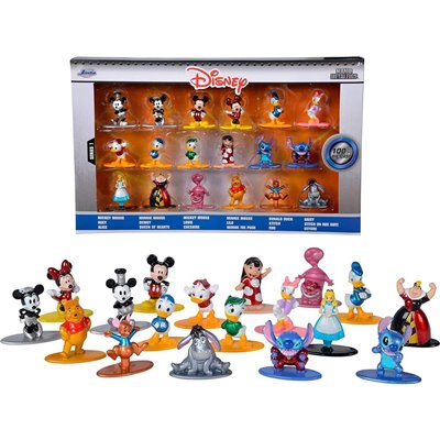 Jada Toys Disney Set με 18 Μεταλλικές Φιγούρες 4 εκ. 