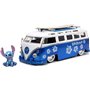 Jada Toys Stitch Φιγούρα με Volkswagen T1 Bus 1:24 Car As Seen On Film And Tv 