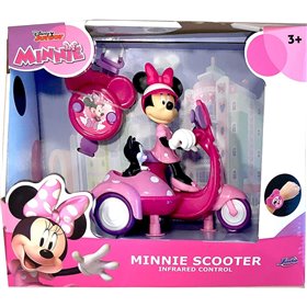Jada Toys Minnie Scooter With Infrared, 16 Cm Με Χειριστήριο  Jada Toys Minnie Scooter With Infrared, 16 Cm Με Χειριστήριο