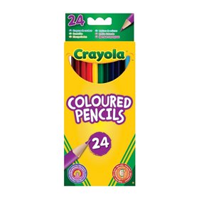 Crayola 24 Χρωματιστές Ξυλομπογιές 