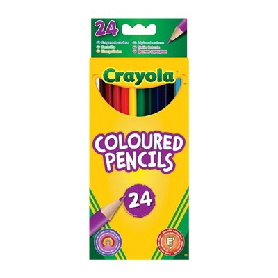 Crayola 24 Χρωματιστές Ξυλομπογιές 