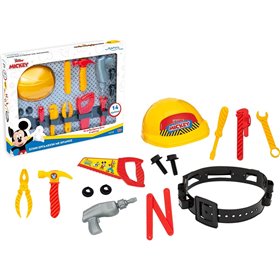 John Ζώνη Εργαλείων Με Κράνος Mickey Mouse  John Ζώνη Εργαλείων Με Κράνος Mickey Mouse