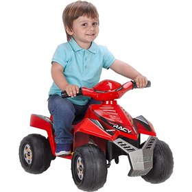 feber Quad Racy Μηχανοκίνητο Όχημα Κόκκινο 6V  feber Quad Racy Μηχανοκίνητο Όχημα Κόκκινο 6V