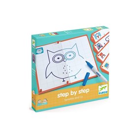 Djeco Ζωγραφική Βήμα-Βήμα Συμμετρία 