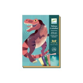 Djeco Χειροτεχία Με Φύλλο Χρυσού Πάρκο Δεινοσαύρων - Jurassic 