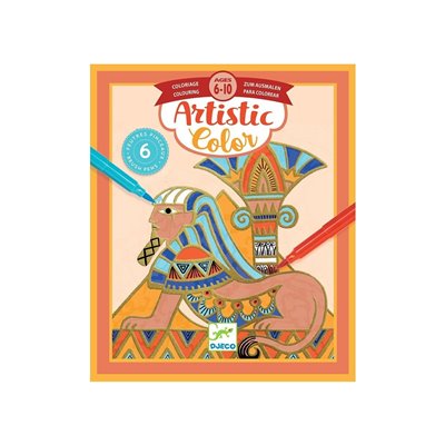 Djeco Artistic Color Ζωγραφίζω Φαραώ Της Αρχαίας Αιγύπτου 