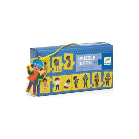 Djeco Παζλ Ταξινόμησης 10 Τμχ. Μαθαίνω Να Ντύνομαι - Fsc Mix 