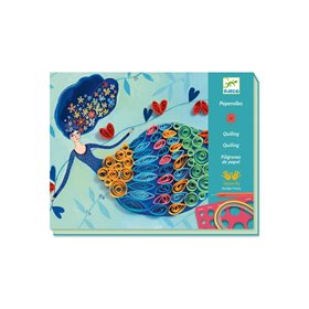 Djeco Χαρτοπλεκτική Quilling Φορέματα 