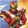 Hasbro Power Rangers Dino Knight Morpher Electronic Toy, Lights and Sounds Includes Key Inspired by Red Ranger in Season 