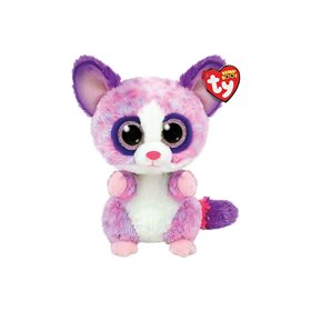 ty Beanie Boos Becca Χνουδωτό Γαλάγος Μωρό Ροζ 15Εκ 