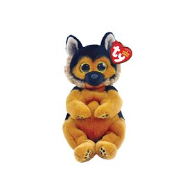 ty Beannie Bellies Ace Χνουδωτό Σκυλάκι Γερμανικός Ποιμενικός Καφέ Και Μαύρο 15Εκ 