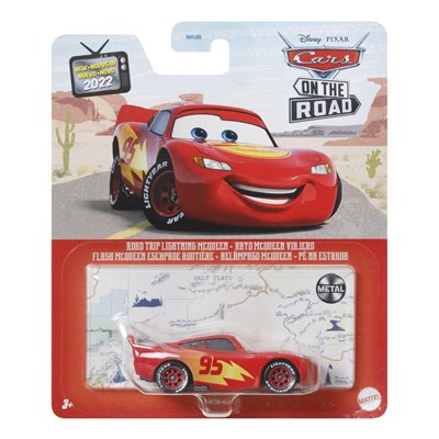 Mattel Cars Αυτοκινητάκια Road Trip Lightning Mcqueen 