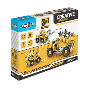 Engino Creative Builder Δημιουργικό Σετ Μηχανημάτων Ανατρεπόμενου Φορτηγού Κατασκευαστή  Engino Creative Builder Δημιουργικό Σετ Μηχανημάτων Ανατρεπόμενου Φορτηγού Κατασκευαστή