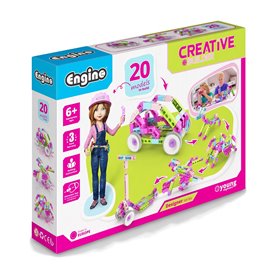 Engino Σετ Σχεδιαστών Creative Builder 20 Μοντέλων  Engino Σετ Σχεδιαστών Creative Builder 20 Μοντέλων
