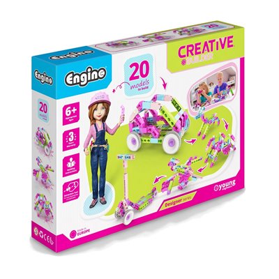 Engino Σετ Σχεδιαστών Creative Builder 20 Μοντέλων 