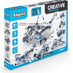 Engino Σετ Πολυμοντέλων Creative Builder 25 Μοντέλων  Engino Σετ Πολυμοντέλων Creative Builder 25 Μοντέλων