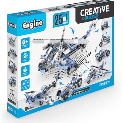 Engino Σετ Πολυμοντέλων Creative Builder 25 Μοντέλων 