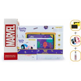 kiddoboo Σετ Παιδικό Tablet, Παιδικό Smartwatch Ροζ Και Μπουκάλι Νερού Marvel   kiddoboo Σετ Παιδικό Tablet, Παιδικό Smartwatch Ροζ Και Μπουκάλι Νερού Marvel