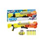 Hasbro Nerf Fortnite Legendary Tac Blaster, Yellow Glow Wrap Design, 6-Dart Mega D 