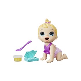 Hasbro Baby Alive Lil Snacks Doll, Blonde Hair 
