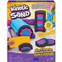 Spin Master Kinetic Sand, Slice N Surprise Set With 383G Of Black, Pink And Blue Αμμο-μαγειρέματα 