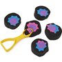 Spin Master Kinetic Sand, Slice N Surprise Set With 383G Of Black, Pink And Blue Αμμο-μαγειρέματα 