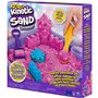 Spin Master Kinetic Sand Sparkle Sandcastle Set Shimmer 454G Ροζ 