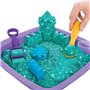 Spin Master Kinetic Sand Sparkle Sandcastle Set - Teal 454G Magic Sand Πράσινο 