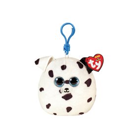 ty Squishy Beanies Fetch Χνουδωτό Κλιπ Σκυλάκι Δαλματίας Λευκό  ty Squishy Beanies Fetch Χνουδωτό Κλιπ Σκυλάκι Δαλματίας Λευκό