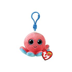 ty Beanie Boos Sheldon Χνουδωτό Κλιπ Χταπόδι Κοραλί 8.5Εκ  ty Beanie Boos Sheldon Χνουδωτό Κλιπ Χταπόδι Κοραλί 8.5Εκ