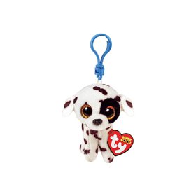 ty Beanie Boos Luther Χνουδωτό Κλιπ Σκυλάκι Δαλματίας Λευκό Και Μαύρο 8.5Εκ  ty Beanie Boos Luther Χνουδωτό Κλιπ Σκυλάκι Δαλματίας Λευκό Και Μαύρο 8.5Εκ