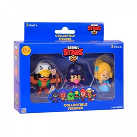 PMI Ltd Brawl Stars Collectible Figures - 3 Pack S1 Random  PMI Ltd Brawl Stars Collectible Figures - 3 Pack S1 Random