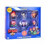 PMI Ltd Brawl Stars Collectible Figures 8 Pack Deluxe Box Including 2 Rare Hidden Characters S1 Random 