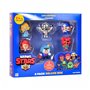 PMI Ltd Brawl Stars Collectible Figures 8 Pack Deluxe Box Including 2 Rare Hidden Characters S1 Random 