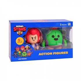 PMI Ltd Brawl Stars Φιγούρες Δράσης 11.5Cm - 2 Pack S1  PMI Ltd Brawl Stars Φιγούρες Δράσης 11.5Cm - 2 Pack S1