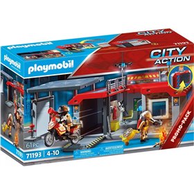 Playmobil City Action Πυροσβεστικός Σταθμός 