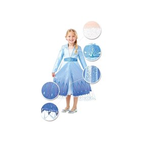 Rubies Official Disney Frozen 2, Elsa Premium Dress Παιδική Στολή Small  Rubies Official Disney Frozen 2, Elsa Premium Dress Παιδική Στολή Small
